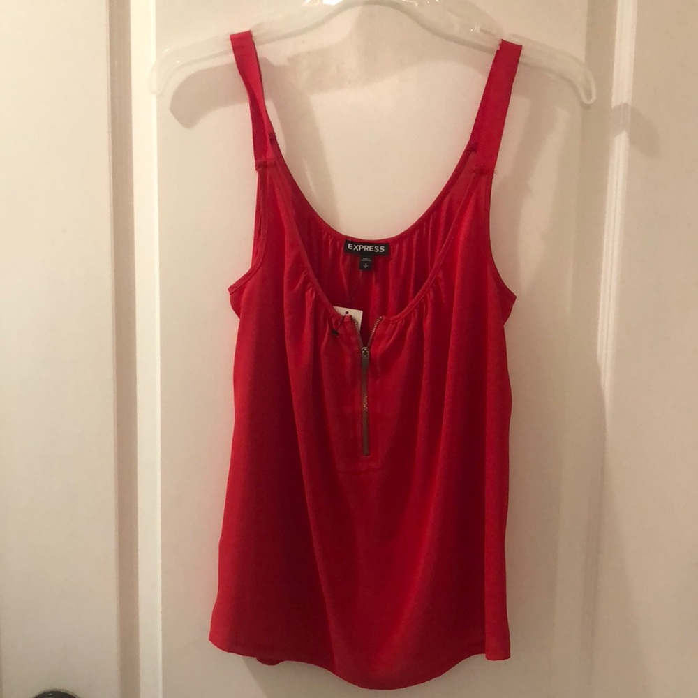 Express red top NWT